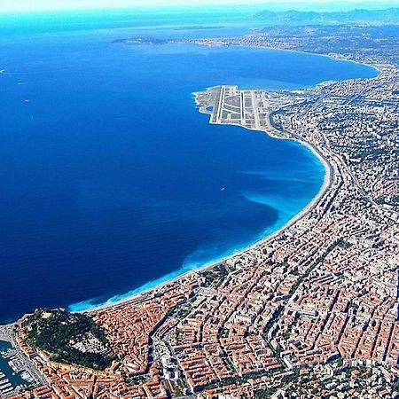 Studio Neuf 25 M2, Terrasse 35 M2 Proche Port Nice, Centre Ville المظهر الخارجي الصورة