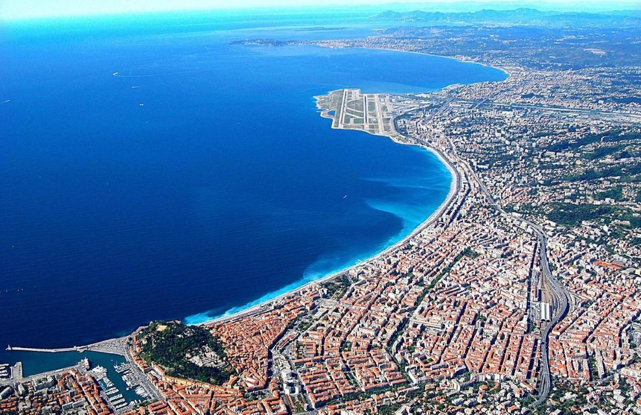 Studio Neuf 25 M2, Terrasse 35 M2 Proche Port Nice, Centre Ville المظهر الخارجي الصورة