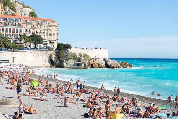 Studio Neuf 25 M2, Terrasse 35 M2 Proche Port Nice, Centre Ville المظهر الخارجي الصورة